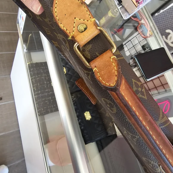 Louis Vuitton Brown Monogram Briefcase - Picture 3 of 4